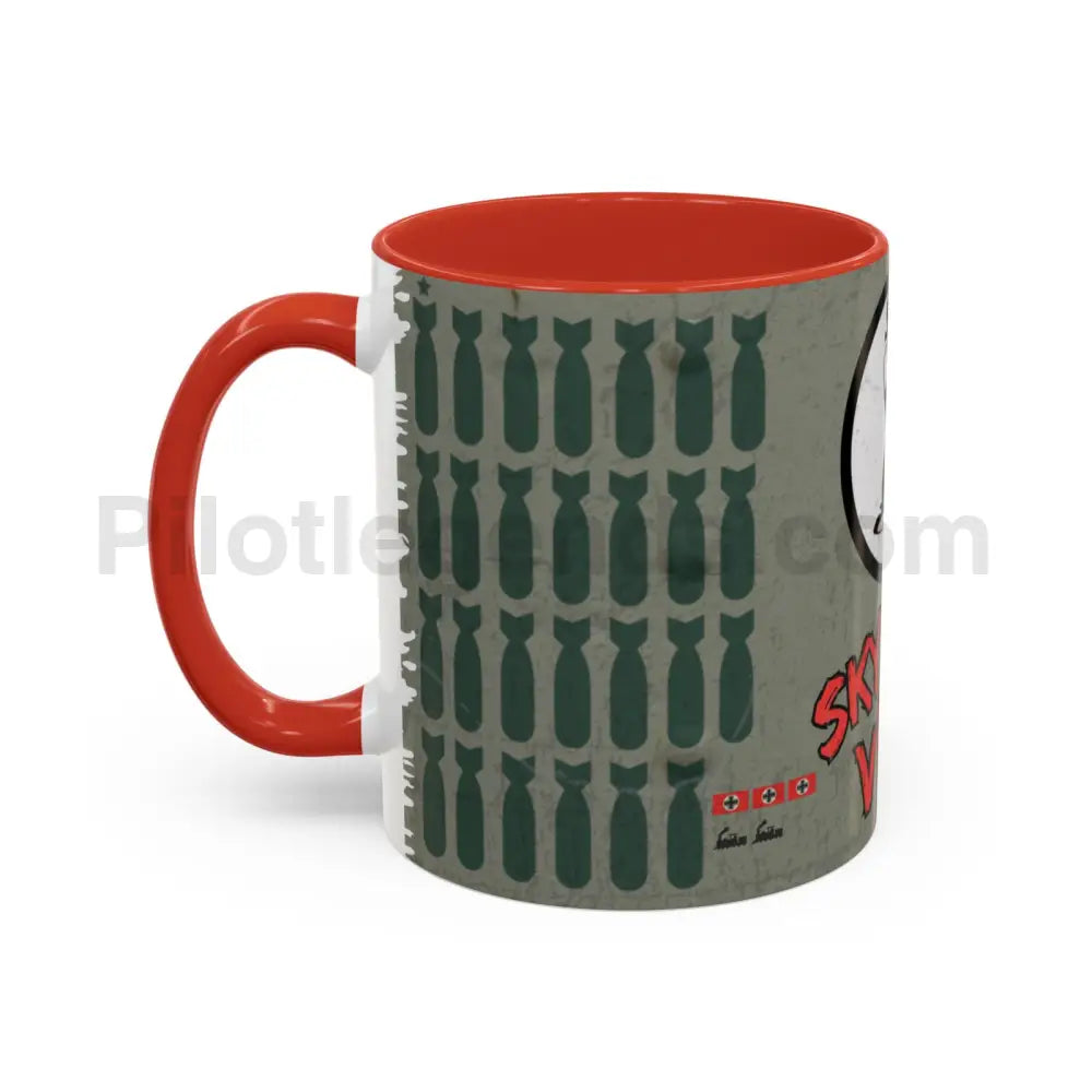 Sky Vixen WWII Nose Art Coffee Cup