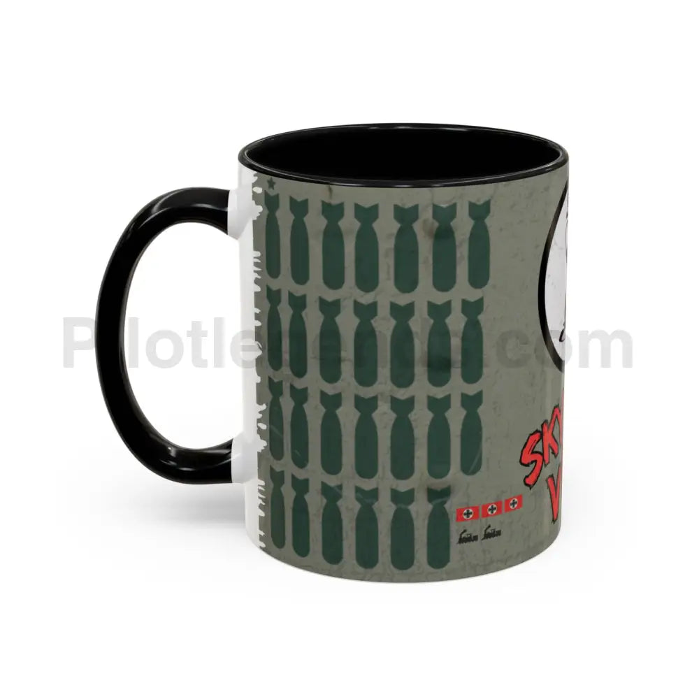 Sky Vixen WWII Nose Art Coffee Cup