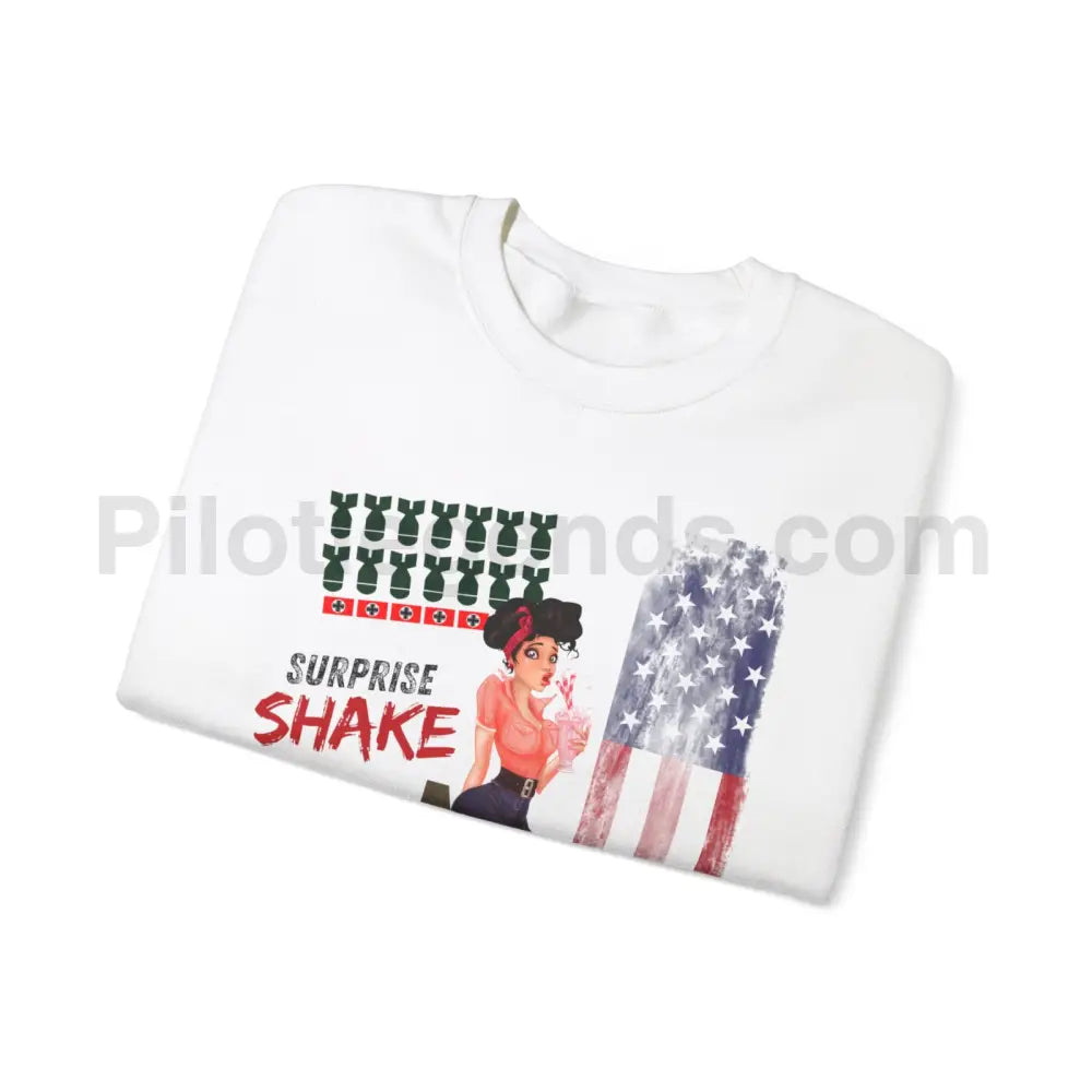 Surprise Shake WWII Nose Art Sweatshirt