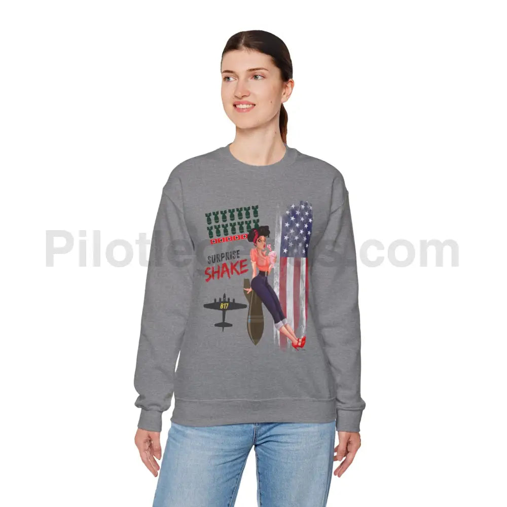 Surprise Shake WWII Nose Art Sweatshirt