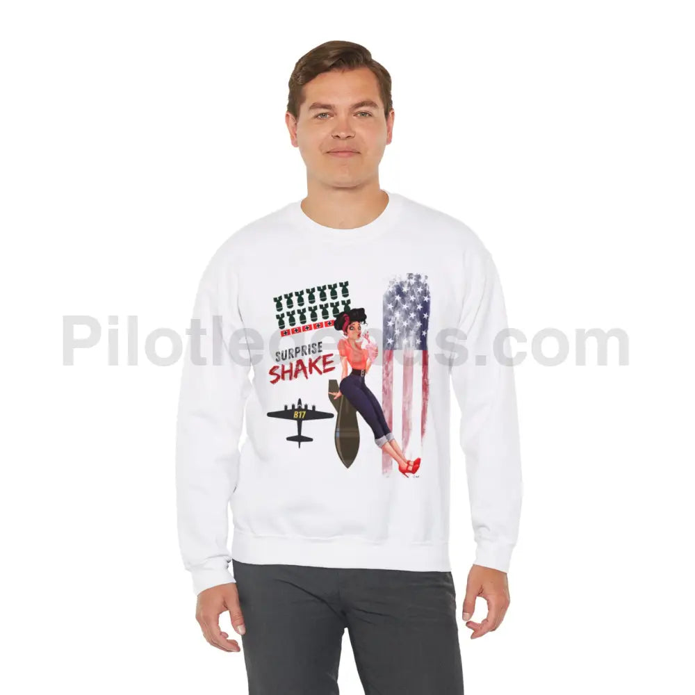 Surprise Shake WWII Nose Art Sweatshirt