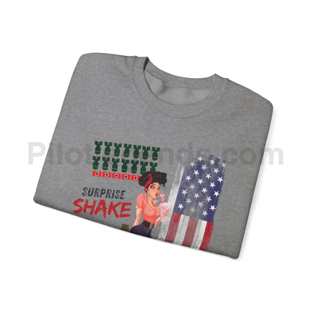 Surprise Shake WWII Nose Art Sweatshirt