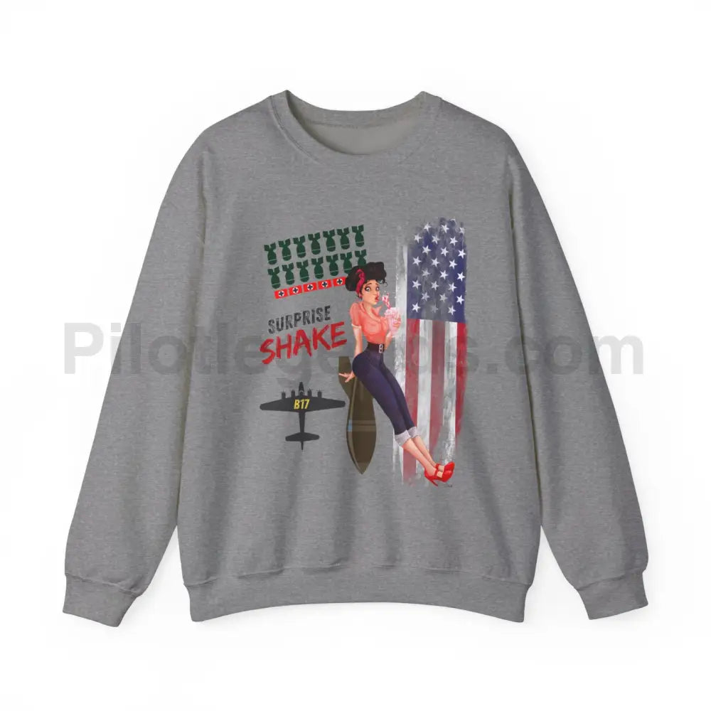 Surprise Shake WWII Nose Art Sweatshirt