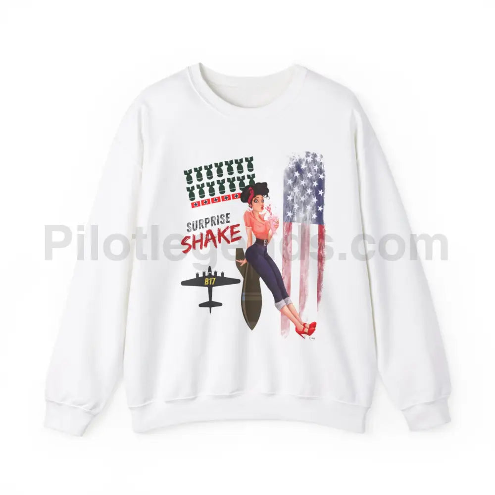 Surprise Shake WWII Nose Art Sweatshirt